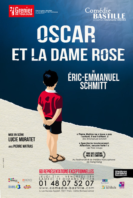 Oscar et la dame rose au Théâtre Comédie Bastille
