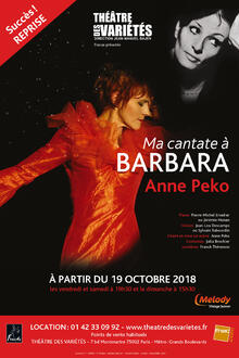 Ma cantate à Barbara, Théâtre des Variétés