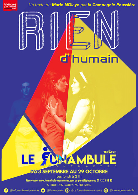 Rien d'humain au Théâtre du Funambule Montmartre