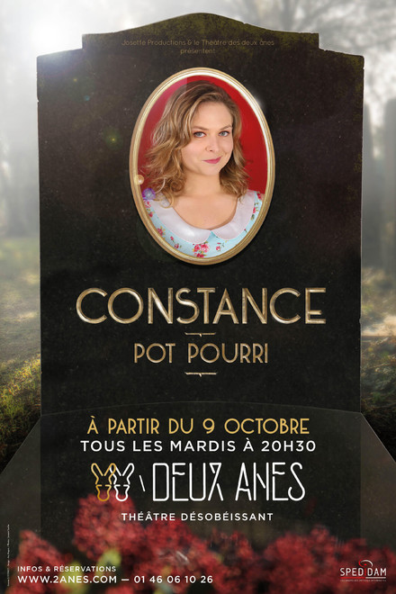 Constance, Pot Pourri au Théâtre des Deux Anes
