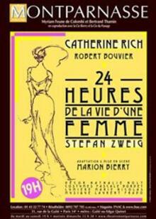 24 heures de la vie d'une femme, Théâtre Montparnasse
