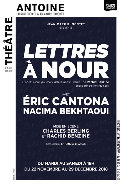 Lettres à Nour au Théâtre Antoine - Simone Berriau