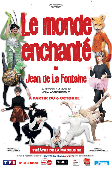 Le Monde Enchanté de Jean de La Fontaine au Théâtre de la Madeleine