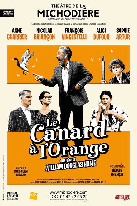 Le canard à l'orange au Théâtre de la Michodière