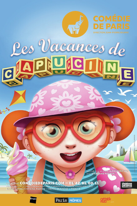 Les vacances de Capucine au Théâtre Comédie de Paris