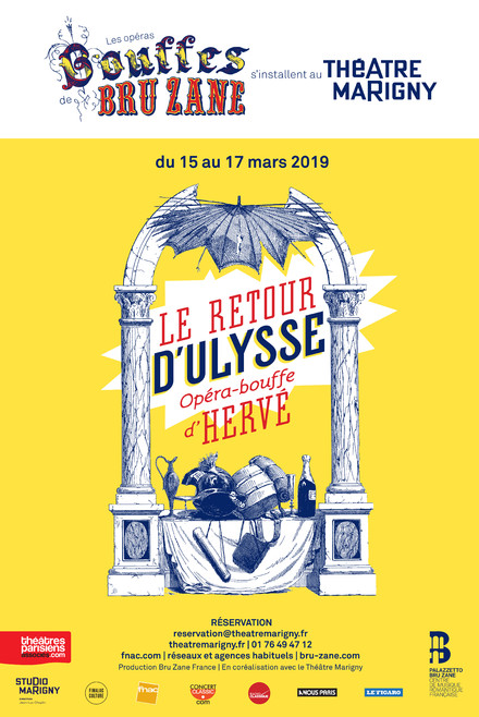 Les opéras-bouffes de Bru Zane - Le retour d'Ulysse au Théâtre Marigny Studio