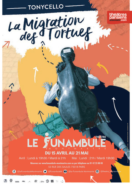 Tonycello, La Migration des Tortues au Théâtre du Funambule Montmartre