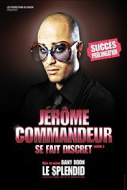 Jérôme Commandeur au Théâtre du Splendid