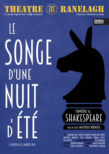 Le Songe d’une Nuit d’été au Théâtre le Ranelagh