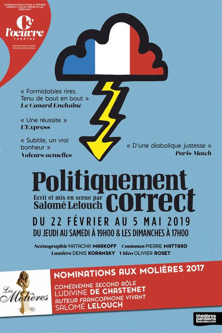 Politiquement Correct au Théâtre de l'Œuvre
