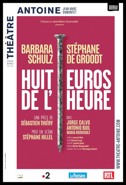 Huit euros de l'heure - NOUVELLE DISTRIBUTION ! au Théâtre Antoine - Simone Berriau