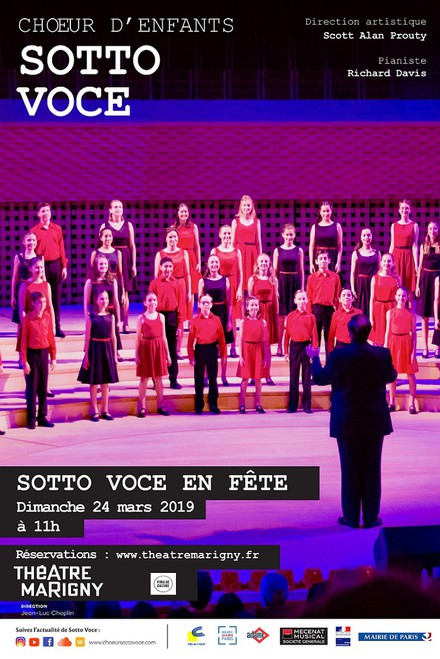 Choeur D'enfants Sotto Voce - Concert participatif au Théâtre Marigny