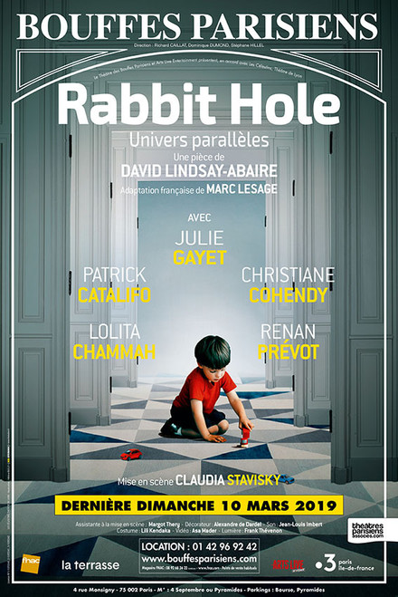 Rabbit Hole au Théâtre des Bouffes Parisiens