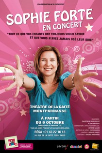 Sophie Forte en concert, Théâtre de la Gaîté Montparnasse