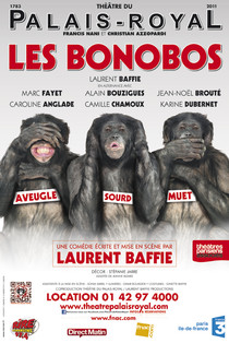 Les Bonobos, Théâtre du Palais Royal
