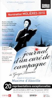 Journal d'un curé de campagne, Théâtre La Bruyère