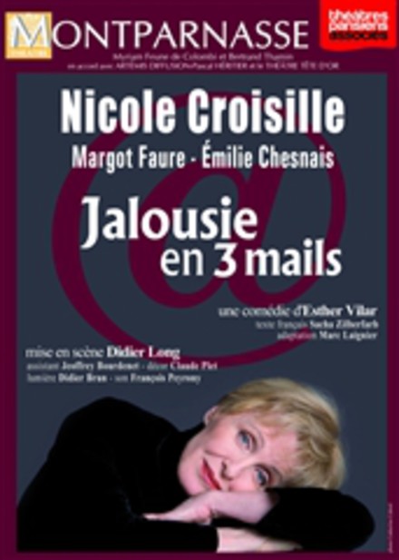 Jalousie en trois mails au Théâtre Montparnasse