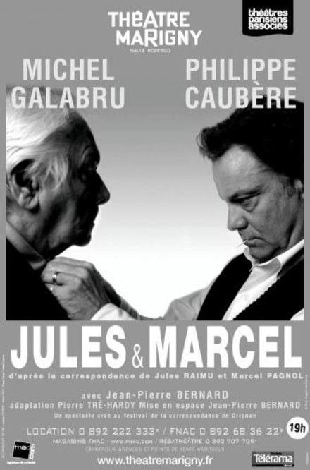 Jules et Marcel au Théâtre Marigny Studio