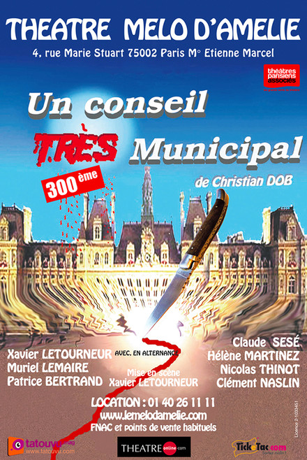 Un Conseil très municipal au Théâtre Mélo d'Amélie