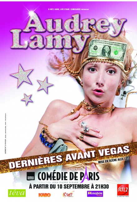 Audrey Lamy, Dernières avant Vegas au Théâtre Comédie de Paris