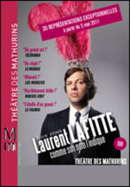 Laurent Lafitte - "Comme son nom l'indique" au Théâtre des Mathurins (Grande salle)