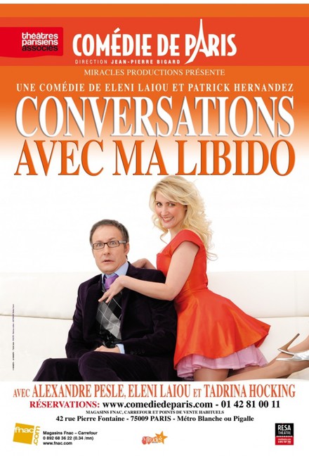 Conversations avec ma libido au Théâtre Comédie de Paris