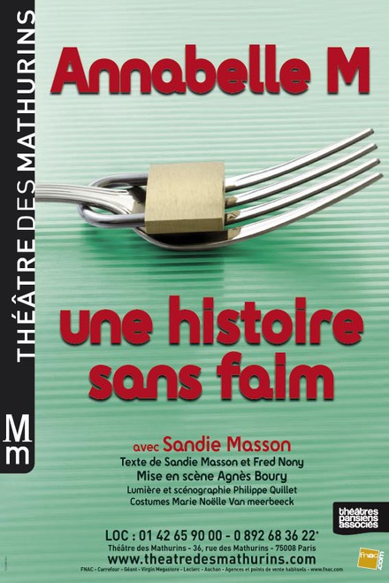 Annabelle M, une histoire sans faim au Théâtre des Mathurins (Studio)