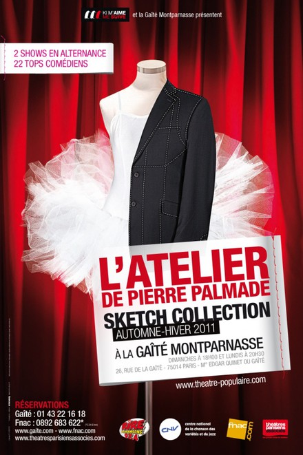 L'Atelier de Pierre Palmade au Théâtre de la Gaîté Montparnasse
