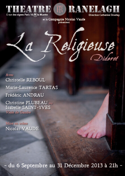 La Religieuse au Théâtre le Ranelagh