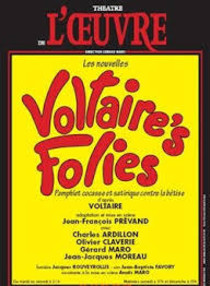Les nouvelles Voltaire's Folies, Théâtre de l'Œuvre