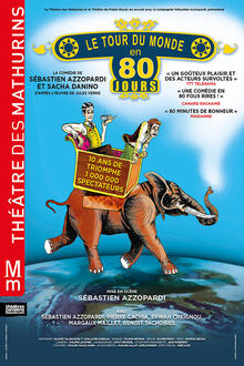 Le tour du monde en 80 jours, Théâtre des Mathurins (Grande salle)