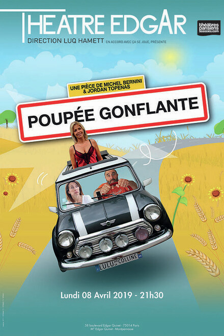 POUPEE GONFLANTE au Théâtre Edgar