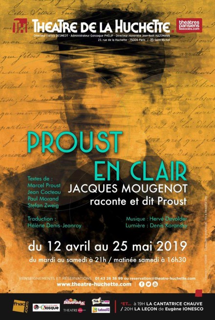 Proust en clair au Théâtre de La Huchette