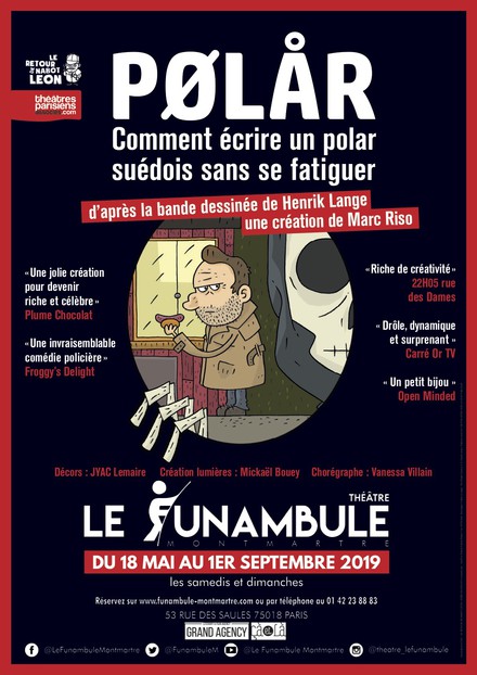 PØLÅR au Théâtre du Funambule Montmartre