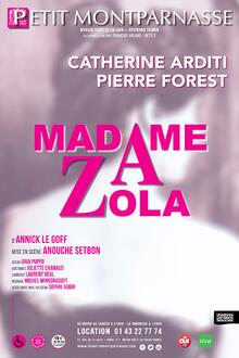 MADAME ZOLA, Théâtre du Petit Montparnasse