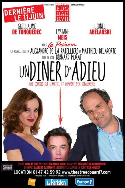 Un dîner d'adieu au Théâtre Edouard VII