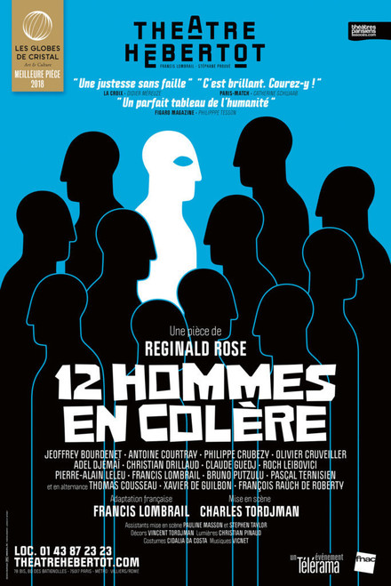 12 hommes en colère au Théâtre Hébertot