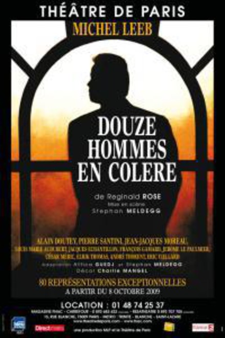 12 hommes en colères au Théâtre de Paris