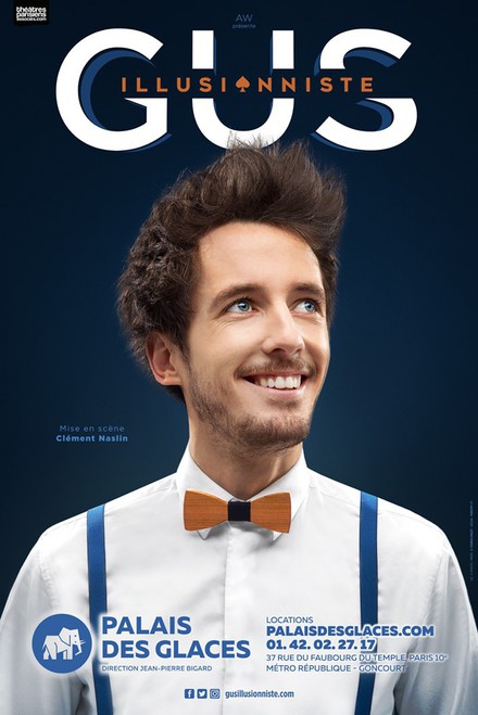 GUS illusionniste au Théâtre Palais des Glaces