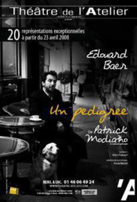 Un pedigree au Théâtre de l'Atelier