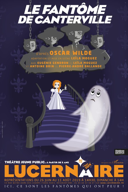 Le fantôme de Canterville au Théâtre Lucernaire