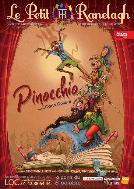 Pinocchio au Théâtre le Ranelagh