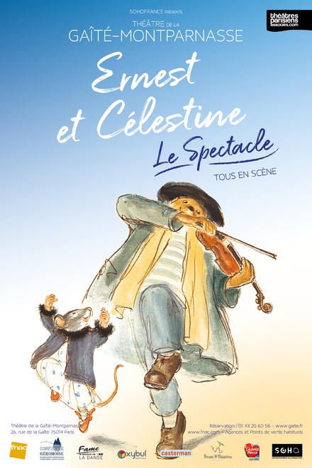 Ernest et Célestine au Théâtre de la Gaîté Montparnasse