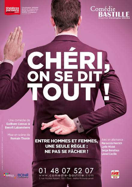 Chéri on se dit tout ! au Théâtre Comédie Bastille