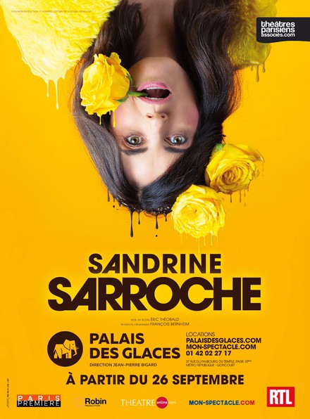 Sandrine Sarroche au Théâtre Palais des Glaces