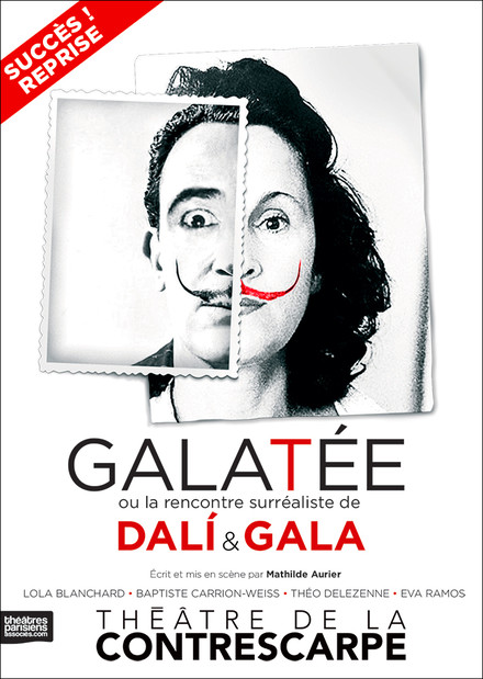 GALATÉE ou la rencontre surréaliste de Dalí et Gala au Théâtre de la Contrescarpe