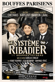 Le système Ribadier, Théâtre des Bouffes Parisiens