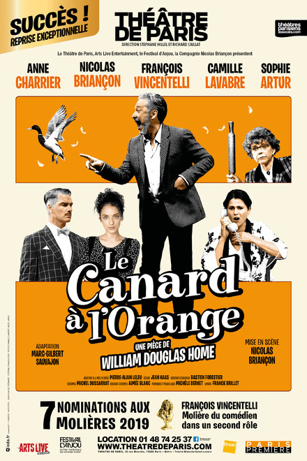 Le canard à l'orange au Théâtre de Paris