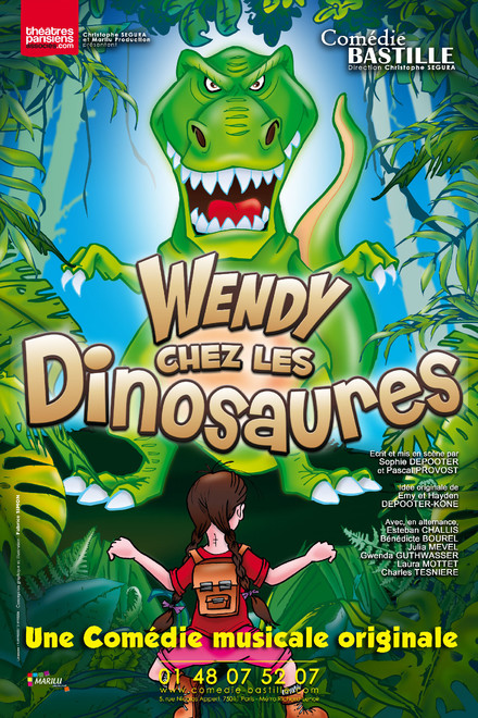 Wendy chez les dinosaures au Théâtre Comédie Bastille