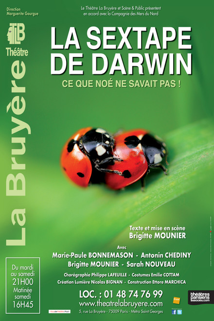 La sextape de Darwin au Théâtre La Bruyère